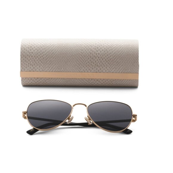 JIMMY CHOO Black 56m Sunglasses